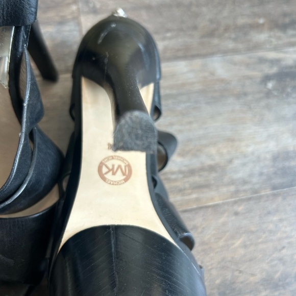 Michael Kors Black Strappy Heels - Picture 10 of 10